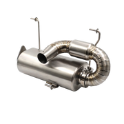 Titanium Center Exit Slip-On Exhaust // Polaris Pro R- SKU: 17-334-T