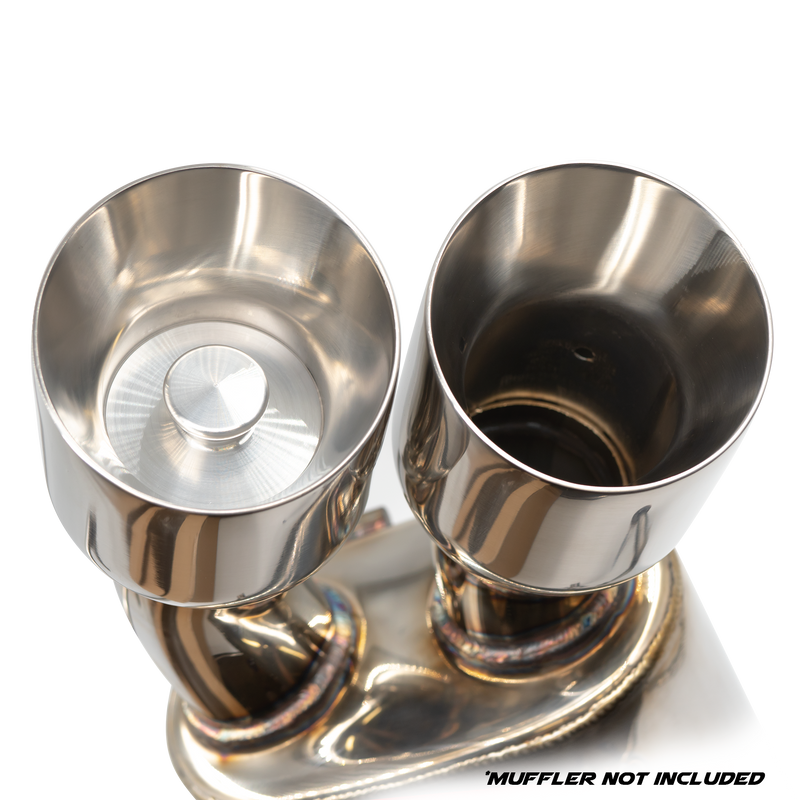 Quiet Cap for RZR Pro R 2.5" Side Exit Exhaust
