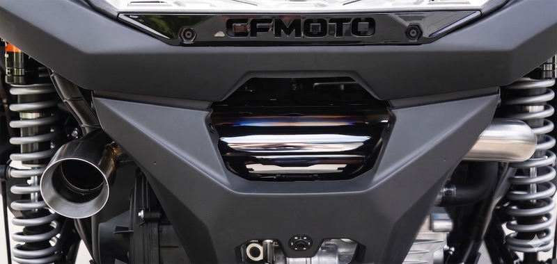 Side-Exit Full Exhaust for CFMOTO ZFORCE Z10