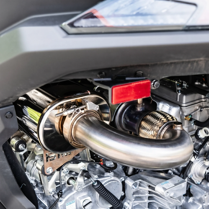 Side-Exit Full Exhaust for CFMOTO ZFORCE Z10