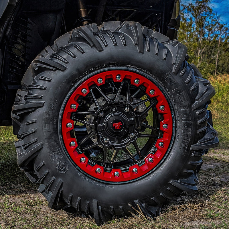 14x7 Ultra-Light Beadlock Wheel Red - product image 5