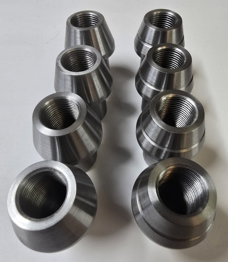 3/4-16 Tube Adapters for 1-Inch ID DOM Tubing — 8-Pack