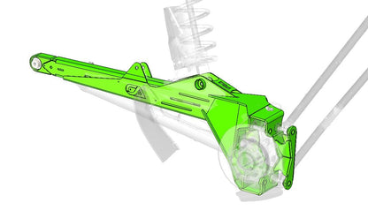 Polaris RZR Pro R Toe Link Delete Trailing Arms