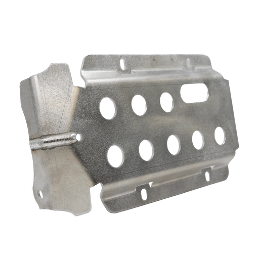BMP Aluminum Read Skid Plate for Polaris RZR 200 // SKU: BMP-200-RSP