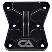 CA Tech Pull Plate  3D scanned for perfect fitment and machined from 6061 aluminum with a finished thickness of 1" for maximum durability, the new 2022 Can-Am X3 pull plate is easy to install and built to last a lifetime.   OEM color matching ensures all CA Tech parts will pair perfectly with your build. 
