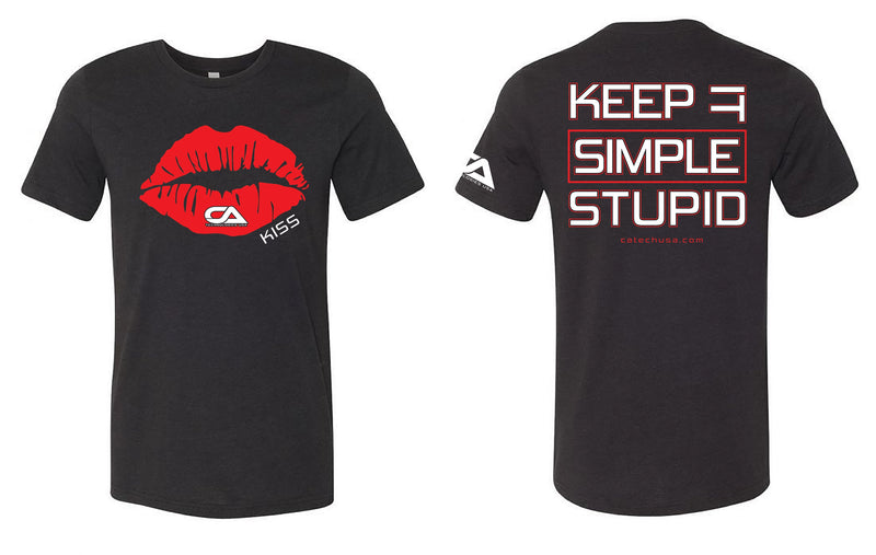 CA Tech USA Keep It Simple Kiss T-Shirt