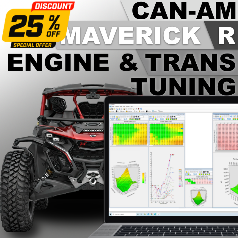 2024+ Can-Am Maverick R Engine & Transmission Tuning by PPEI