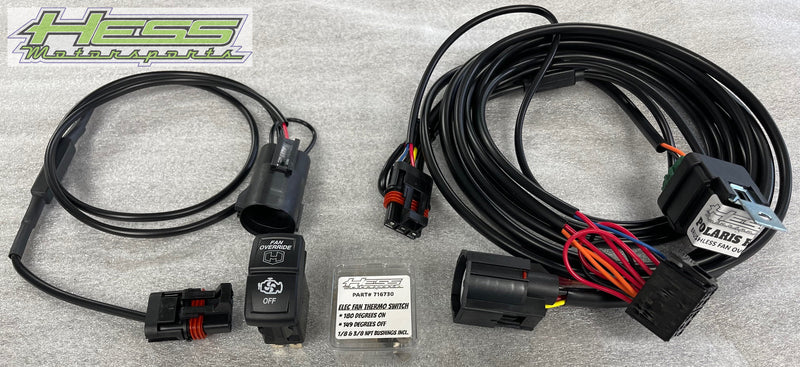 Fan Override Switch Kit - RZR XP Turbo (Stock Radiator) 2017+
