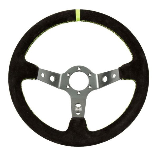 Dished Steering Wheel - 6 Bolt - Hess Motorsports