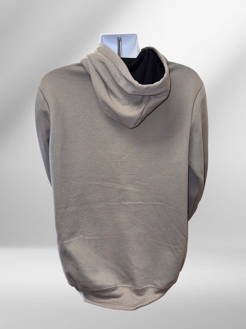 CA Logo American Red Black on Grey Hoodie Heavy Weight