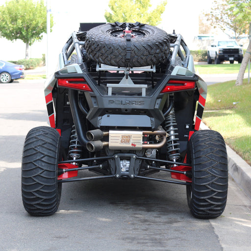 Big Gun Explorer Series Dual Slip On Muffler – Polaris RZR XP Turbo / Turbo S (17-24)
