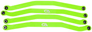 CA Tech USA Cam-Am X3 High Clearance Radius Rods are the largest and thickest rods on the market providing strength, dependability, and affordability. 1.25 inches thick and 1.5 inches high. Built with FK Brand Spherical bearings. Kit contains four high clearance rods for the highest ground clearance.