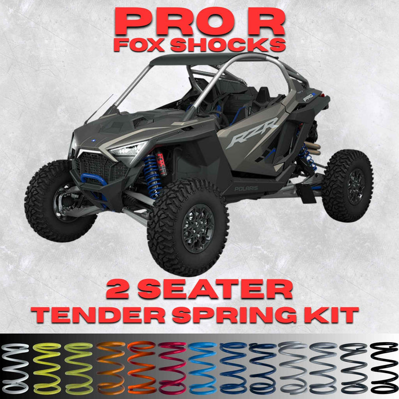 Polaris RZR Pro R 2 Seater Tender Spring Kit (Fox Shocks)