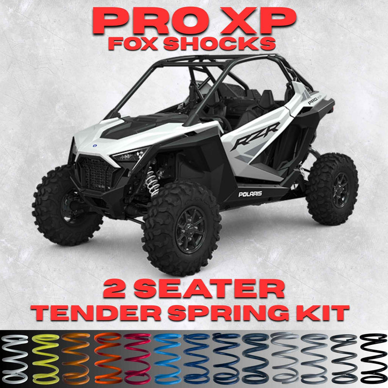 Polaris RZR Pro XP 2 Seater Tender Spring Kit (Fox Shocks)