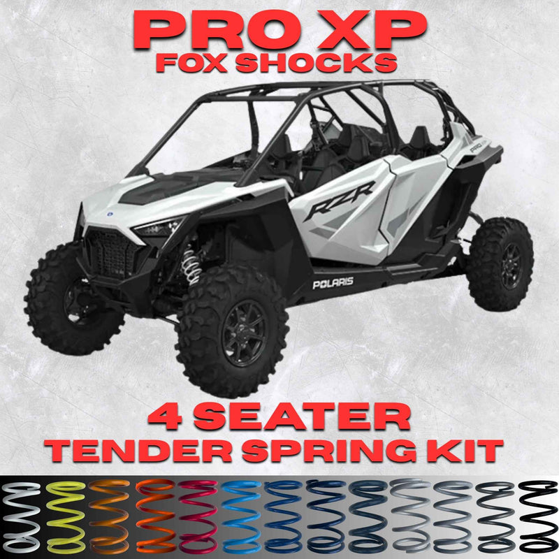 Polaris RZR Pro XP 4 Seater Tender Spring Kit (Fox Shocks)