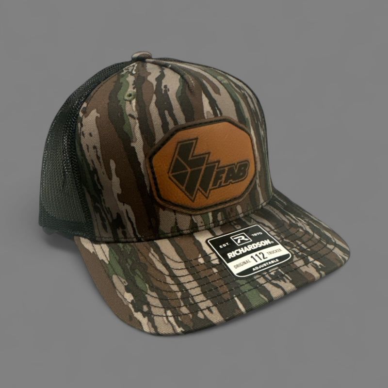 L&W Logo Snapback Hat- Leather Patch