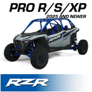 2025+ Polaris RZR Pro XP / Pro R / Pro S – Complete Communication Kit with Bluetooth Intercom and 2-Way Radio