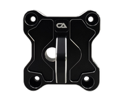 Polaris RZR XP1000 / Turbo Pull Plate / Radius Rod Plate Our Pull plate is machined from a solid piece of aircraft grade 6061 T-6 1.5"x 8" Aluminum bar stock. We then machine both pieces, send them out for anodize and then round all of our corners to give it a look that really pops and will wow anyone