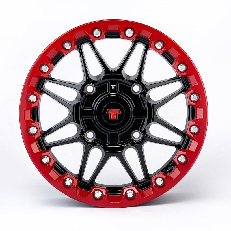 14x7 Ultra-Light Beadlock Wheel Red - product image 3