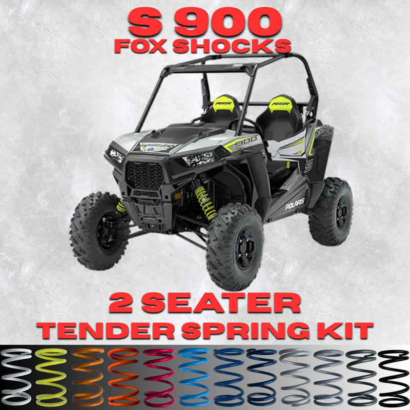 Polaris RZR S 900 2 Seater Tender Spring Kit (Fox Shocks)