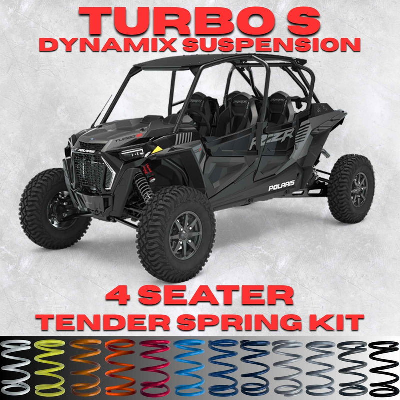 Polaris RZR Turbo S Dynamix 4 Seater Tender Spring Kit