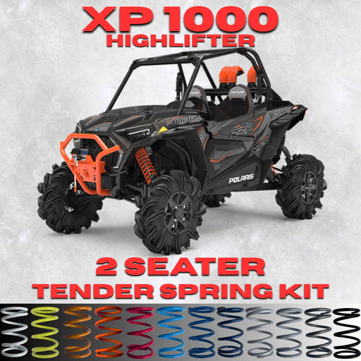 Polaris RZR XP 1000 Highlifter 2 Seater Tender Spring Kit (2014+)