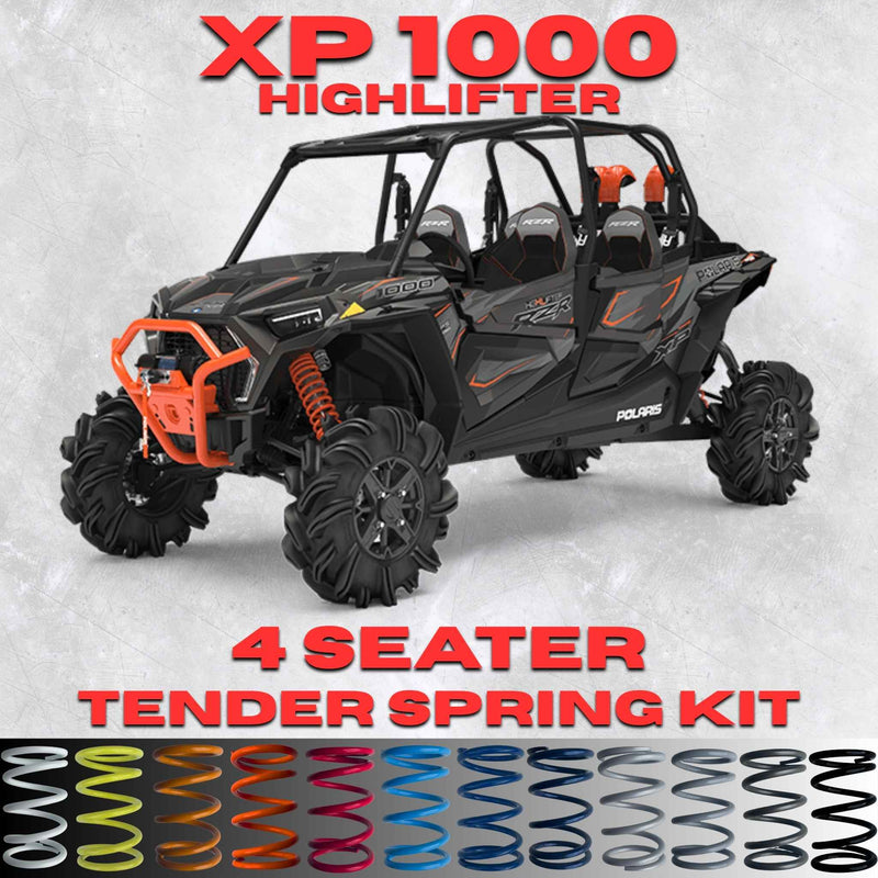 Polaris RZR XP 1000 Highlifter 4 Seater Tender Spring Kit