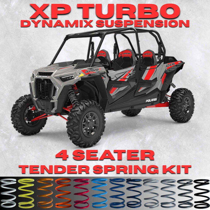 Polaris RZR XP Turbo Dynamix 4 Seater Tender Spring Kit
