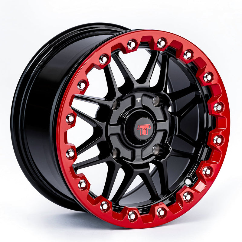 14x7 Ultra-Light Beadlock Wheel Red - product image 1