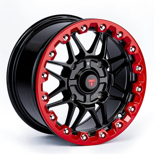 14x7 Ultra-Light Beadlock Wheel Red - product image 1