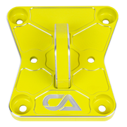 CA Tech Pull Plate  3D scanned for perfect fitment and machined from 6061 aluminum with a finished thickness of 1" for maximum durability, the new 2022 Can-Am X3 pull plate is easy to install and built to last a lifetime.   OEM color matching ensures all CA Tech parts will pair perfectly with your build. 