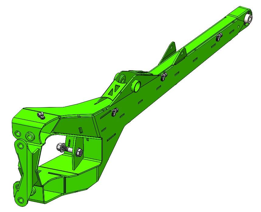 Polaris RZR Pro R Toe Link Delete Trailing Arms