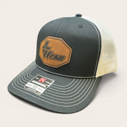 L&W Logo Snapback Hat- Leather Patch