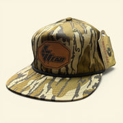 L&W Logo Snapback Hat- Leather Patch