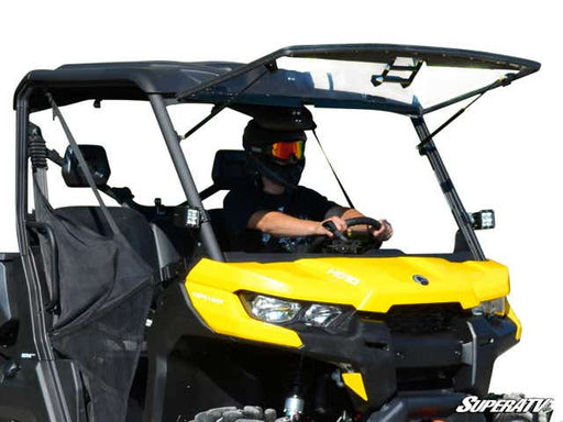 Can-Am Defender HD10 Flip Windshield