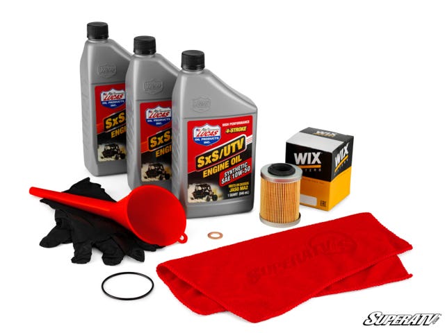 Up & Running Can-Am Commander Oil Change Kit