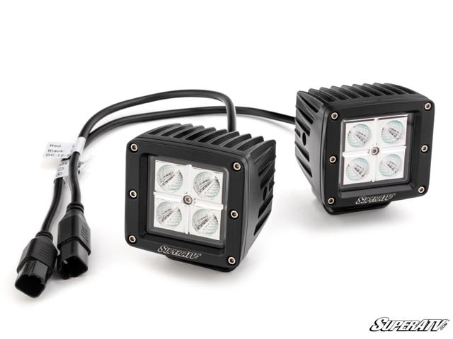 Polaris Ranger Rear-Facing LED Cube Lights