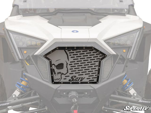 Polaris RZR Turbo R Skull Style Grille Insert