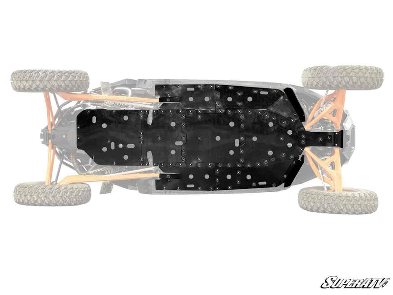 SuperATV Polaris RZR Pro R 4 Full Skid Plate (4-Seat)