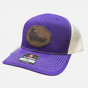 L&W Logo Snapback Hat- Leather Patch