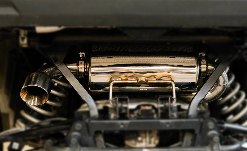 Side-Exit Slip-on Exhaust // Polaris Ranger 1500