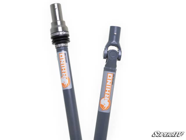 Polaris Ranger XP 1000 Heavy-Duty Prop Shaft—Rhino Driveline | Choose carrier bearing: None, I already have a SuperATV Carrier Bearing | Prop Shaft: U Series