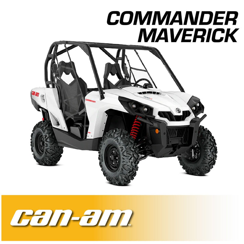 Can-Am Commander / Maverick – Complete Communication Kit with Bluetooth Intercom and 2-Way Radio (Dash Mount)