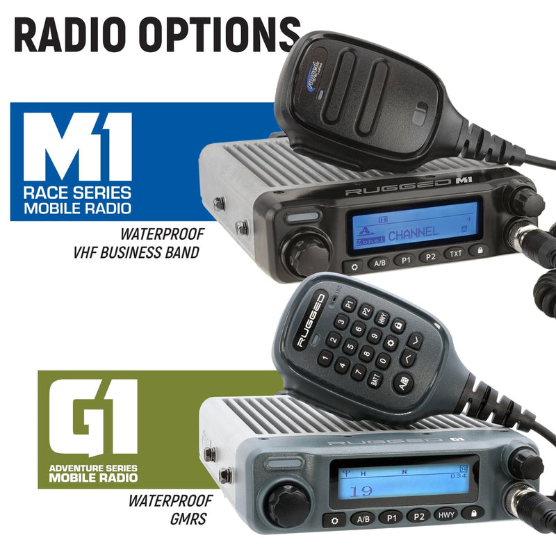 2025+ Polaris RZR Pro XP / Pro R / Pro S – Complete Communication Kit with Bluetooth Intercom and 2-Way Radio
