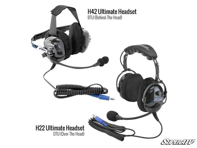 Rugged Radios ULTIMATE Alpha Audio Stereo Headset with Volume Control (OTH and BTH)