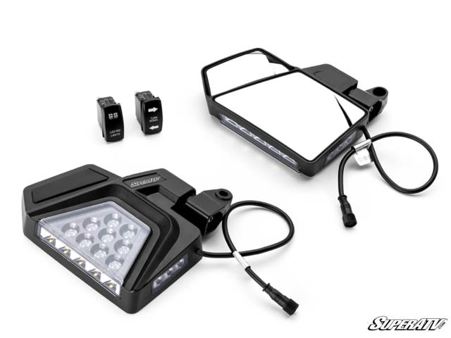 Yamaha Dual Section LED Side-View Mirrors