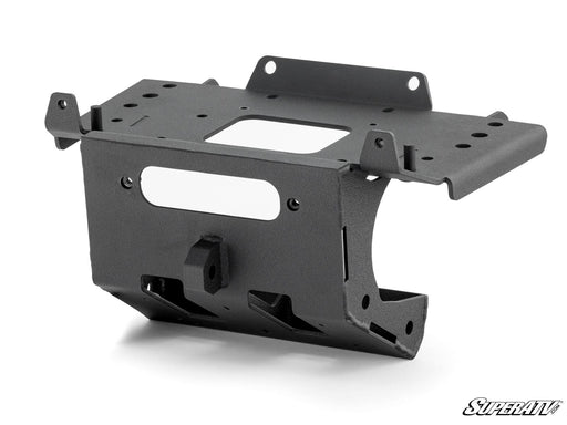 SuperATV Can-Am Maverick R winch mounting plate
