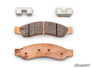 SuperATV Maverick R front brake pads