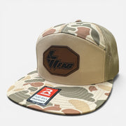 L&W Logo Snapback Hat- Leather Patch