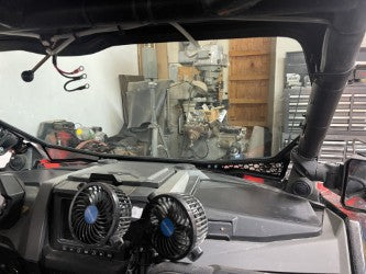 Moto Armor L&W Pro Series 4 Seat Full Glass Windshield